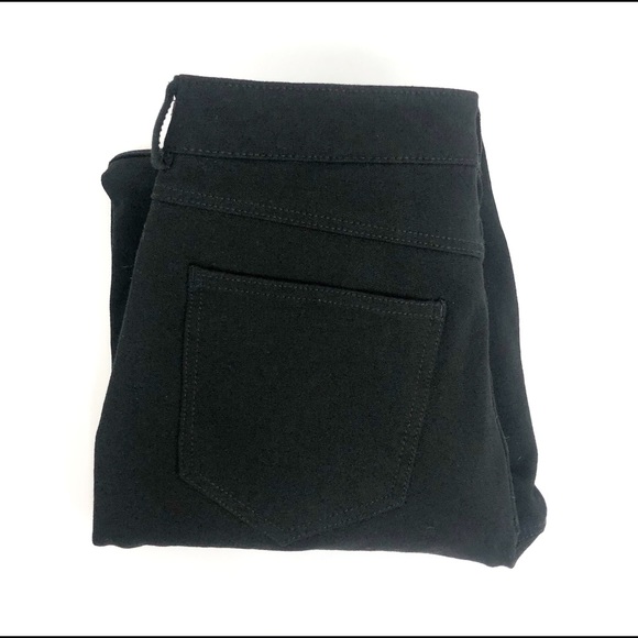 H&M | Black Moto Biker Skinny Jeans - Picture 6 of 8